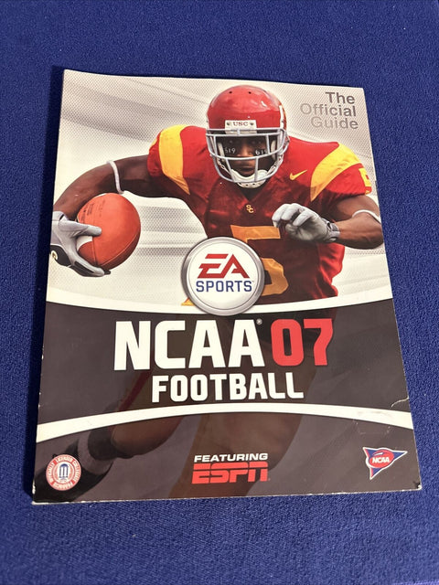 NCAA Football 07 Official Strategy Game Guide - EA Sports Prima - Xbox PS2 360