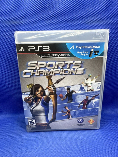 NEW! Sports Champions (Sony PlayStation 3, 2010) PS3 Factory Sealed!