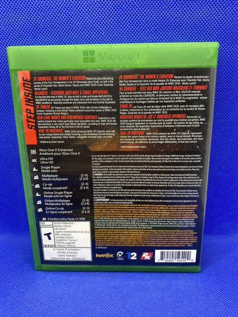 WWE 2K20 (Microsoft Xbox One, 2019) XB1 CIB Complete - Tested!