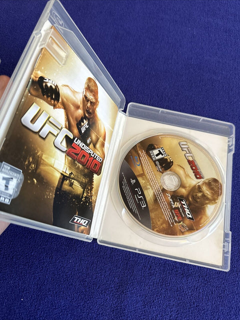 UFC Undisputed 2009 2010 PS3 Lot (Sony PlayStation 3) Tested!
