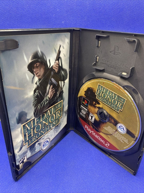 Medal of Honor: Frontline (Sony PlayStation 2, 2002) PS2 CIB Complete Tested!