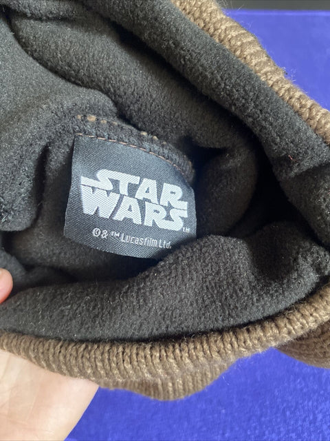 NEW Disney Star Wars Princess Leia Space Buns Winter Beanie Hat Knit Toque - NWT