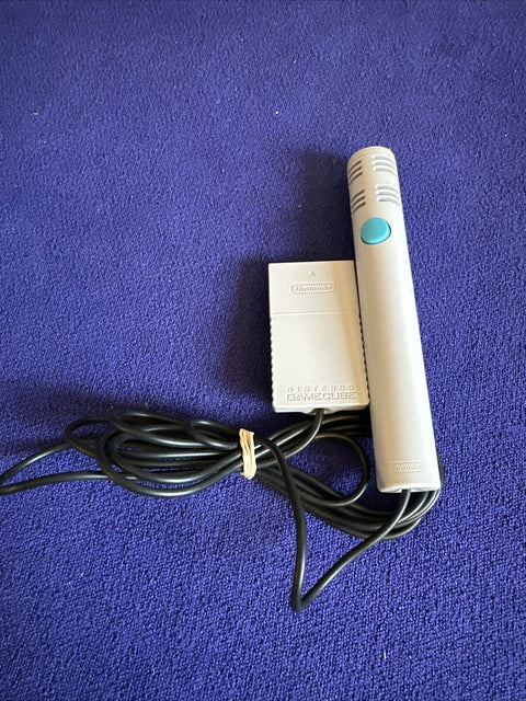 Nintendo GameCube Microphone Accessory OEM Original - Tested + Working!