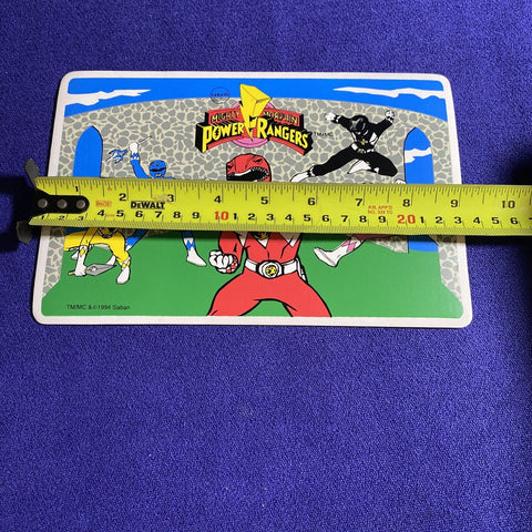 Lot of 2 Vintage 1994 Saban’s Mighty Morphin Power Rangers Kids Table Place Mats