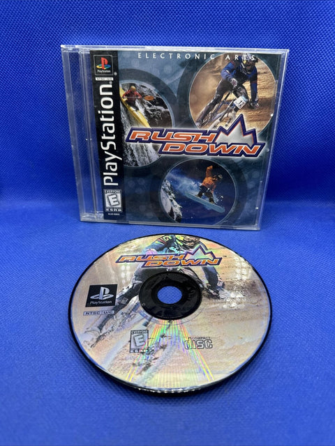 Rushdown (Sony PlayStation 1) Rush Down PS1 Disc + Manual Only - Tested!