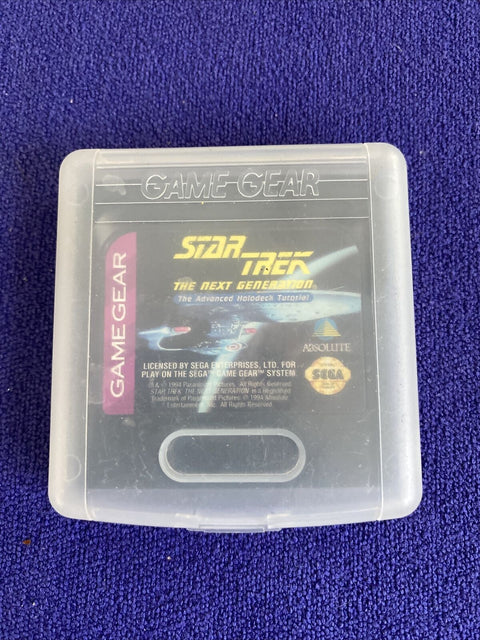 Star Trek: The Next Generation (Sega Game Gear) Authentic Cartridge + Case