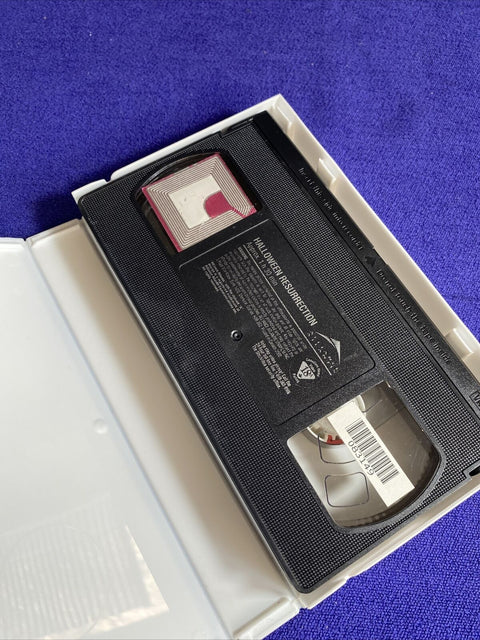 Halloween: Resurrection (VHS, 2002) Horror - Jamie Lee Curtis, Tyra Banks Tested