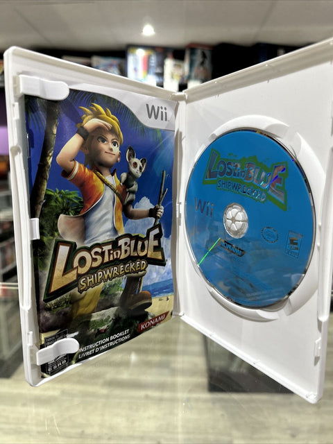Lost in Blue: Shipwrecked (Nintendo Wii, 2008) CIB Complete Tested!