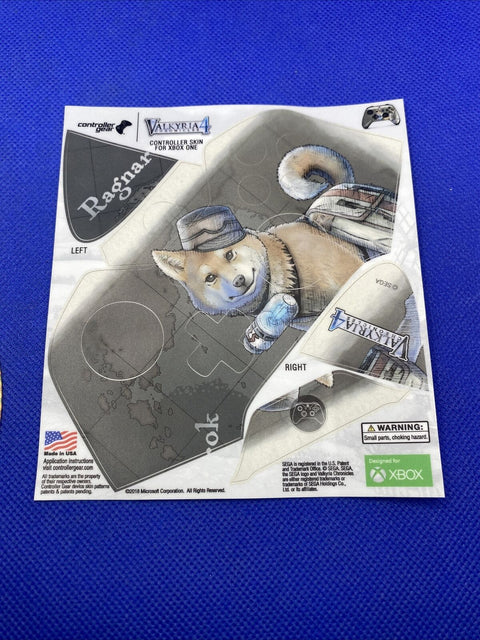 Valkyria Chronicles 4 (Microsoft Xbox One) XB1 w/ Controller Skin - Tested!
