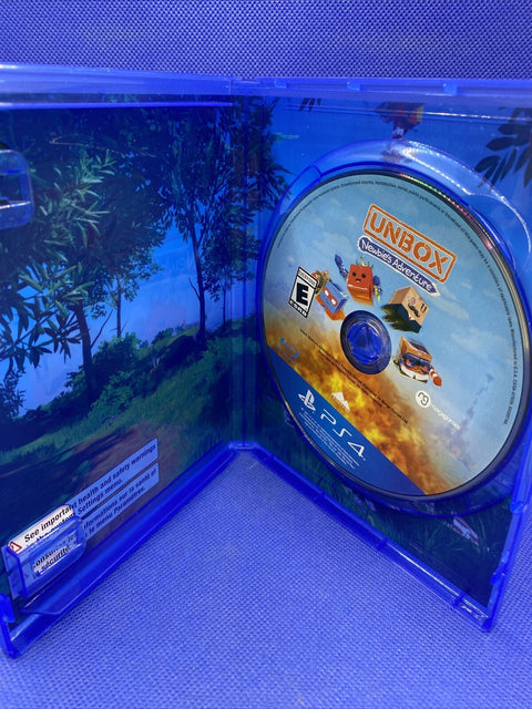 Unbox: Newbie's Adventure (Sony PlayStation 4, 2017) PS4 Tested!