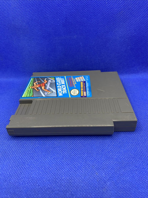 World Class Track Meet (Nintendo NES, 1987) Authentic Cartridge Only - Tested!