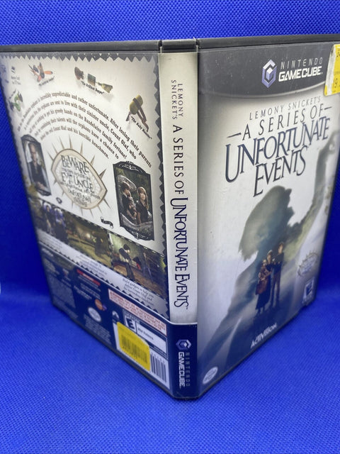 A Series of Unfortunate Events (Nintendo GameCube, 2004) CIB Complete - Tested!