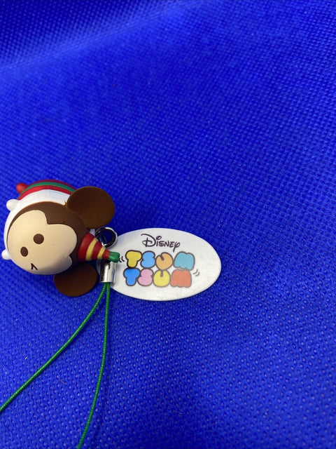 Disney Tsum Tsum Vinyl Mini Figure Ornament - Mickey With Hat - New With Tag