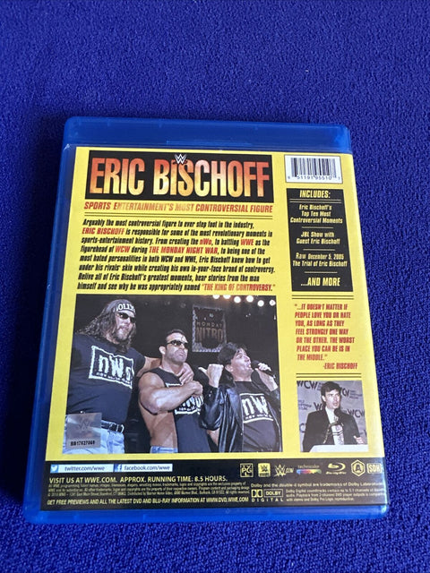 WWE Eric Bischoff Sports Entertainments Most Controversial Figure - Blu-ray Set
