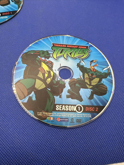 Teenage Mutant Ninja Turtles - Season 1: Volume 1 (DVD, 2-Disc Set) Tested!