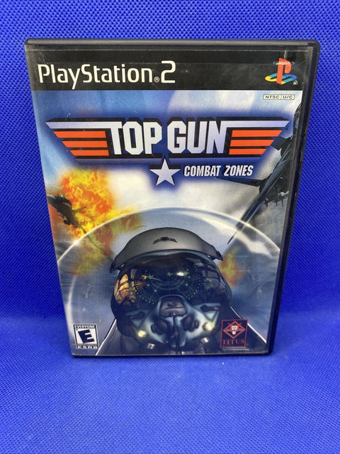 Top Gun Combat Zones (Sony Playstation 2, 2001) PS2 Tested!