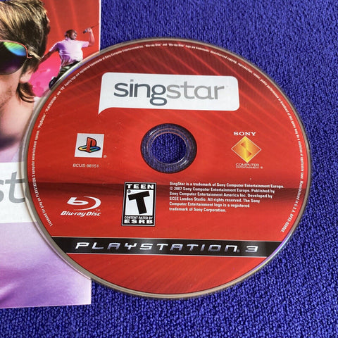 Singstar Sing It PS3 Lot - Party Hits (PlayStation 3) Complete Tested!