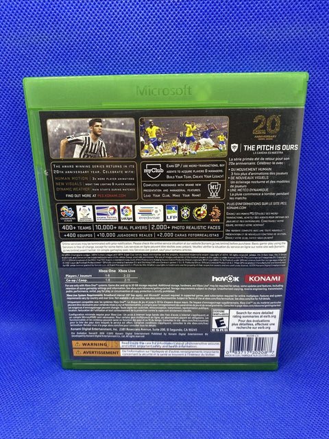 Pro Evolution Soccer 2016 (Microsoft Xbox One 2015) Tested!