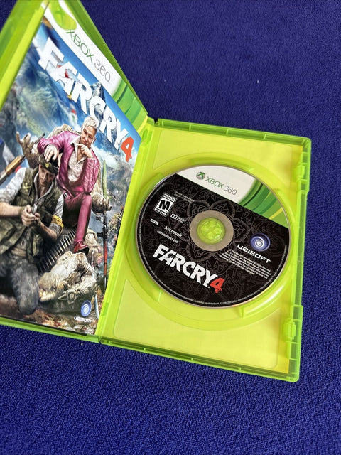 Far Cry 3 + 4 Microsoft Xbox 360 Lot - Tested And Working!