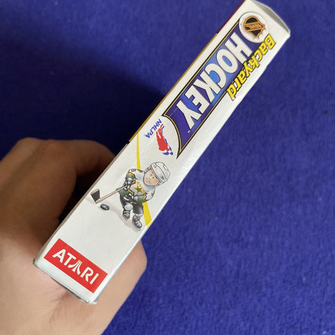 Backyard Hockey (Nintendo Game Boy Advance, 2003) GBA In Box w/ Poster Tested!
