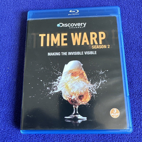 Time Warp Seasons 1 + 2 Lot (Blu-ray Disc, 2009) Discovery Channel Tested!