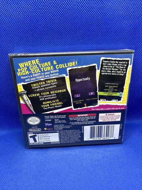 NEW! You Don't Know Jack (Nintendo DS, 2011) Factory Sealed!