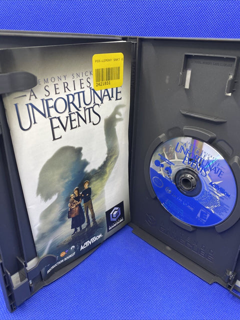 A Series of Unfortunate Events (Nintendo GameCube, 2004) CIB Complete - Tested!