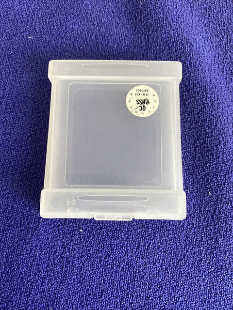 Lot Of 10 Game Boy Transparent Dust Cover Game Cartridge Gameboy Plastic Cases