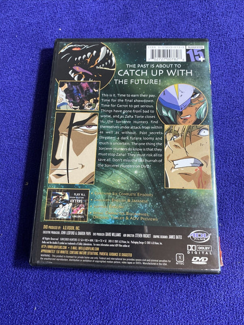 The Sorcerer Hunters DVD Lot of 2 - Magical Encounters + Magical Battles - Anime