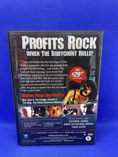 The Choke (DVD, 2006) Screener NFR Promo
