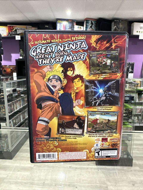 Naruto: Ultimate Ninja 2 (Sony PlayStation 2, 2007) PS2 CIB Complete Tested!