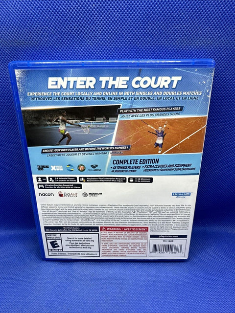 Tennis World Tour 2 - Complete Edition (Sony PlayStation 5, PS5) Tested!