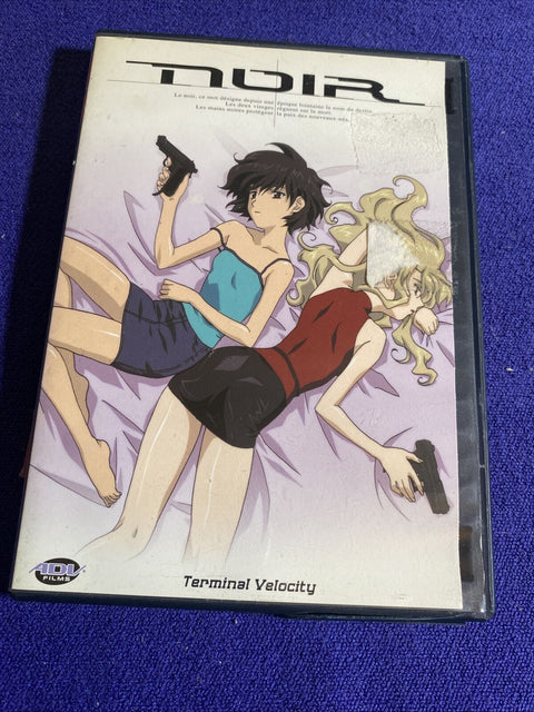 Noir DVD Lot - Volume 1 2 3 + 5 (DVD, 2003) Region 1 Anime