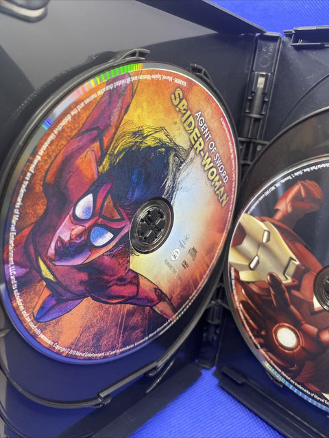 Marvel Knights: Collection - 4 Pack (DVD) Spider-Woman Black Panther Iron Man