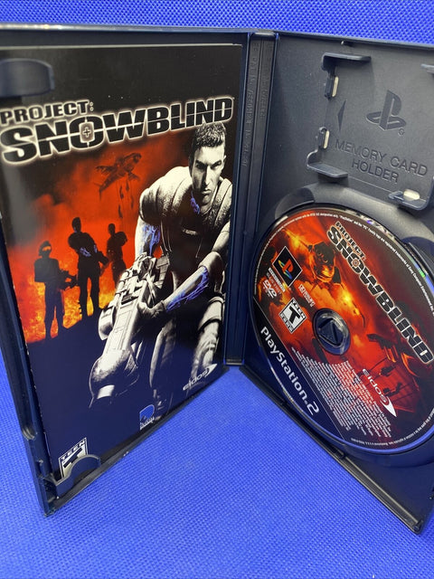 Project: Snowblind (Sony PlayStation 2, 2005) PS2 Complete - Tested!