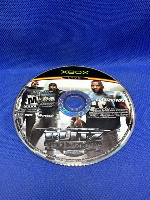 Blitz: The League (Microsoft Original Xbox, 2005) Complete - Tested!