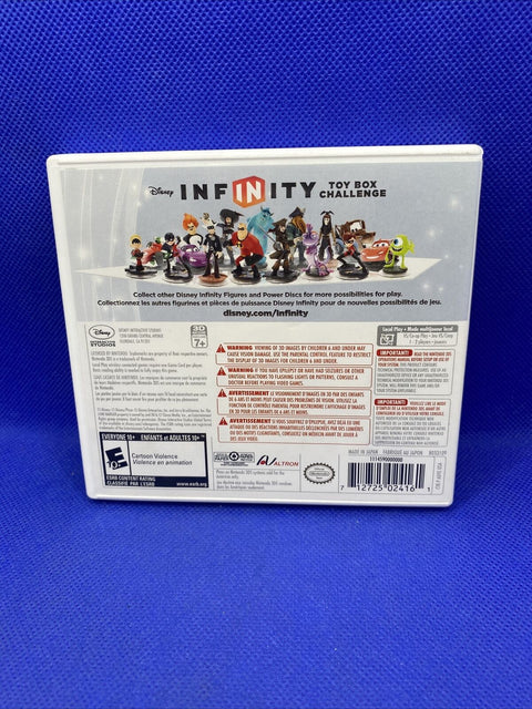 Disney Infinity Toy Box Challenge (Nintendo 3DS) CIB Complete - Tested!