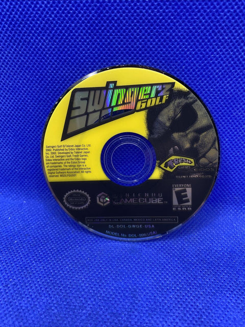 Swingerz Golf (Nintendo GameCube, 2002) CIB Complete, Tested!
