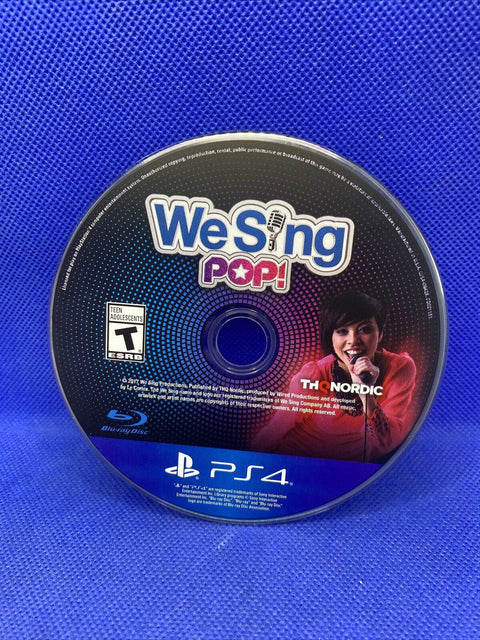 We Sing Pop! (Sony Playstation 4, PS4) CIB Complete - Tested!