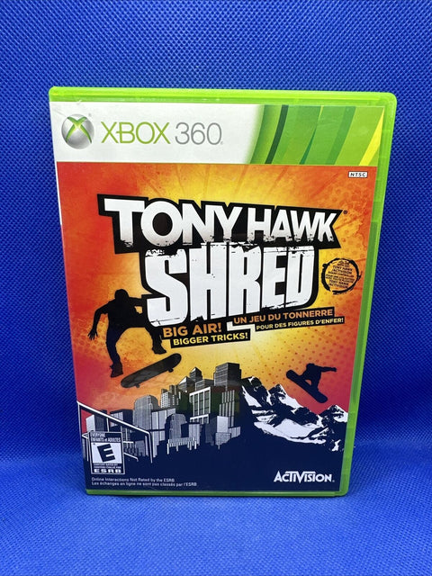 Tony Hawk Shred (Microsoft Xbox 360, 2010) CIB Complete - Tested!