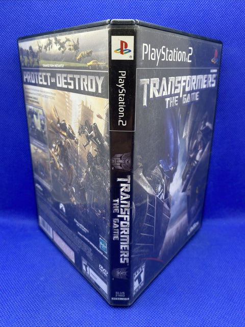Transformers: The Game (Sony PlayStation 2, 2007) PS2 CIB Complete - Tested!