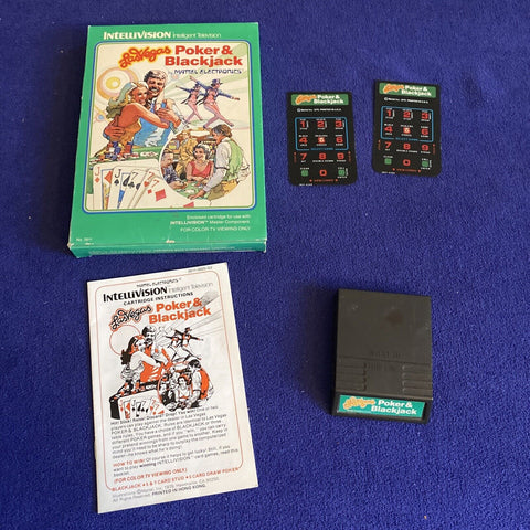 Lot Of 9 Intellivision Game Lot - All Complete CIB w/ Overlays