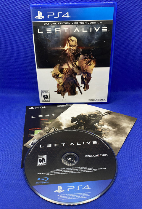 Left Alive - Day One Edition (Sony Playstation 4, 2019) PS4 Tested!