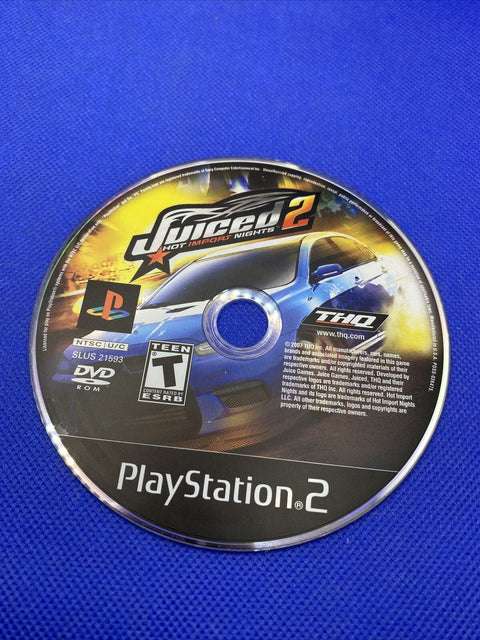 Juiced 2: Hot Import Nights (Sony PlayStation 2, 2007) PS2 CIB Complete Tested!