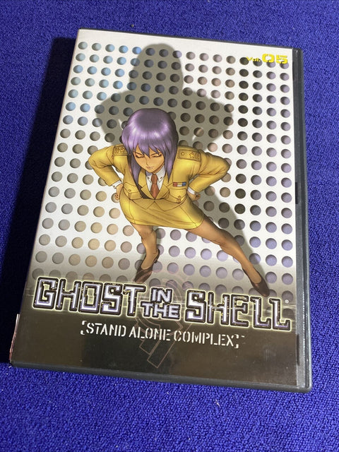 Ghost in the Shell Stand Alone Complex SAC DVD Lot - Region 1 Anime 4 DVD’s