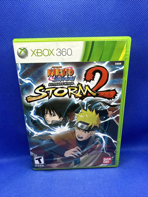 Naruto Shippuden: Ultimate Ninja Storm 2 (Microsoft Xbox 360, 2010) CIB Complete