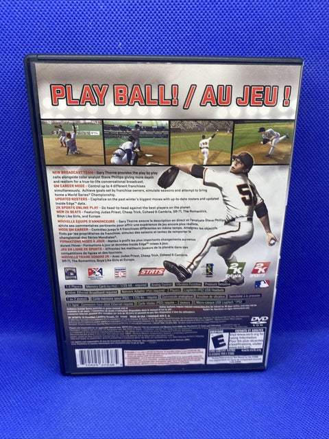 Major League Baseball MLB 2K9 (PlayStation 2, PS2) CIB Complete, Tested!