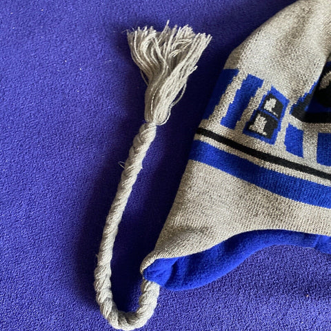 NEW! Star Wars R2D2 Knit Peruvian Winter Beanie Hat Toque NWT w/ Tags