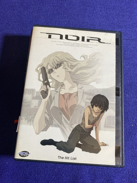 Noir DVD Lot - Volume 1 2 3 + 5 (DVD, 2003) Region 1 Anime