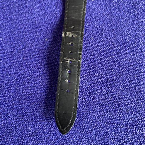 Vintage Disney Lorus Mickey Mouse Unisex Watch w/ Leather Band - Needs Battery